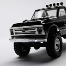 Axial Racing 1-24 SCX24 1967 Chevrolet C10 4X4 RTR Brushed Rock Crawler Battery & Charger Included Black AXI00001V2T4