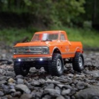 Axial Racing 1-24 SCX24 1967 Chevrolet C10 4X4 RTR Brushed Rock Crawler Battery & Charger Included Orange AXI00001V2T3