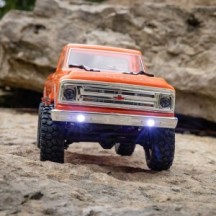 Axial Racing 1-24 SCX24 1967 Chevrolet C10 4X4 RTR Brushed Rock Crawler Battery & Charger Included Orange AXI00001V2T3