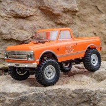 Axial Racing 1-24 SCX24 1967 Chevrolet C10 4X4 RTR Brushed Rock Crawler Battery & Charger Included Orange AXI00001V2T3