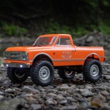 Axial Racing 1-24 SCX24 1967 Chevrolet C10 4X4 RTR Brushed Rock Crawler Battery & Charger Included Orange AXI00001V2T3