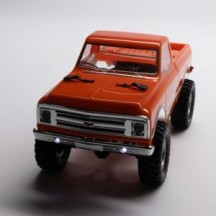 Axial Racing 1-24 SCX24 1967 Chevrolet C10 4X4 RTR Brushed Rock Crawler Battery & Charger Included Orange AXI00001V2T3