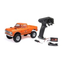 Axial Racing 1-24 SCX24 1967 Chevrolet C10 4X4 RTR Brushed Rock Crawler Battery & Charger Included Orange AXI00001V2T3