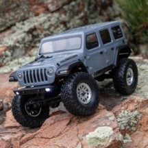 Axial Racing 1-24 SCX24 2019 Jeep Wrangler JLU CRC 4X4 RTR Brushed Rock Crawler Battery & Charger Included Gray AXI00002V3T3