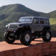 Axial Racing 1-24 SCX24 2019 Jeep Wrangler JLU CRC 4X4 RTR Brushed Rock Crawler Battery & Charger Included Gray AXI00002V3T3