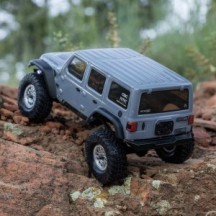 Axial Racing 1-24 SCX24 2019 Jeep Wrangler JLU CRC 4X4 RTR Brushed Rock Crawler Battery & Charger Included Gray AXI00002V3T3