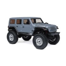Axial Racing 1-24 SCX24 2019 Jeep Wrangler JLU CRC 4X4 RTR Brushed Rock Crawler Battery & Charger Included Gray AXI00002V3T3
