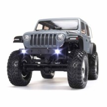 Axial Racing 1-24 SCX24 2019 Jeep Wrangler JLU CRC 4X4 RTR Brushed Rock Crawler Battery & Charger Included Gray AXI00002V3T3