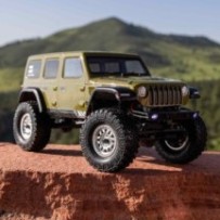 Axial Racing 1-24 SCX24 2019 Jeep Wrangler JLU CRC 4X4 RTR Brushed Rock Crawler Battery & Charger Included Green AXI00002V3T4