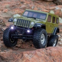 Axial Racing 1-24 SCX24 2019 Jeep Wrangler JLU CRC 4X4 RTR Brushed Rock Crawler Battery & Charger Included Green AXI00002V3T4