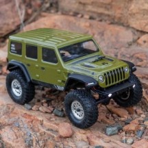 Axial Racing 1-24 SCX24 2019 Jeep Wrangler JLU CRC 4X4 RTR Brushed Rock Crawler Battery & Charger Included Green AXI00002V3T4