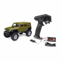 Axial Racing 1-24 SCX24 2019 Jeep Wrangler JLU CRC 4X4 RTR Brushed Rock Crawler Battery & Charger Included Green AXI00002V3T4