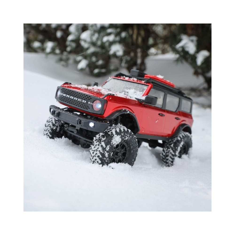 Axial Racing 1-24 SCX24 2021 Ford Bronco 4X4 RTR Brushed Rock Crawler Battery & Charger Included Red AXI00006T1 Axial Racing 1-24 SCX24 2021 Ford Bronco 4X4 RTR Brushed Rock Crawler Battery & Charger Included Red AXI00006T1