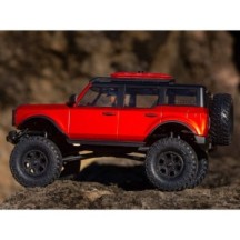 Axial Racing 1-24 SCX24 2021 Ford Bronco 4X4 RTR Brushed Rock Crawler Battery & Charger Included Red AXI00006T1