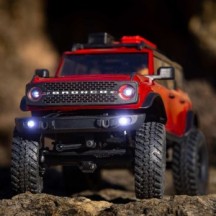 Axial Racing 1-24 SCX24 2021 Ford Bronco 4X4 RTR Brushed Rock Crawler Battery & Charger Included Red AXI00006T1