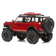 Axial Racing 1-24 SCX24 2021 Ford Bronco 4X4 RTR Brushed Rock Crawler Battery & Charger Included Red AXI00006T1