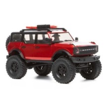 Axial Racing 1-24 SCX24 2021 Ford Bronco 4X4 RTR Brushed Rock Crawler Battery & Charger Included Red AXI00006T1