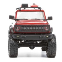 Axial Racing 1-24 SCX24 2021 Ford Bronco 4X4 RTR Brushed Rock Crawler Battery & Charger Included Red AXI00006T1