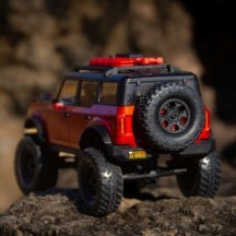 Axial Racing 1-24 SCX24 2021 Ford Bronco 4X4 RTR Brushed Rock Crawler Battery & Charger Included Red AXI00006T1