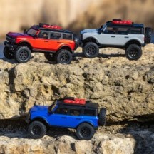 Axial Racing 1-24 SCX24 2021 Ford Bronco 4X4 RTR Brushed Rock Crawler Battery & Charger Included Red AXI00006T1