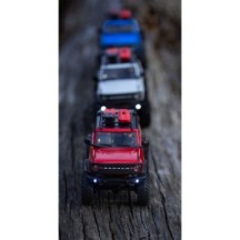 Axial Racing 1-24 SCX24 2021 Ford Bronco 4X4 RTR Brushed Rock Crawler Battery & Charger Included Red AXI00006T1