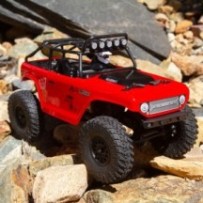 Axial Racing 1-24 SCX24 Deadbolt 4X4 RTR Brushed Rock Crawler Battery & Charger Included Red AXI90081T1