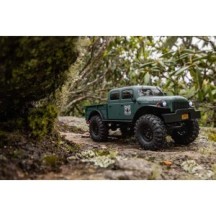 Axial Racing 1-24 SCX24 Dodge Power Wagon 4X4 RTR Brushed Rock Crawler Battery & Charger Included Green AXI00007T2