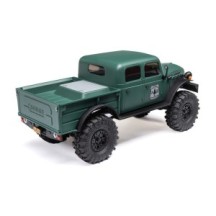 Axial Racing 1-24 SCX24 Dodge Power Wagon 4X4 RTR Brushed Rock Crawler Battery & Charger Included Green AXI00007T2