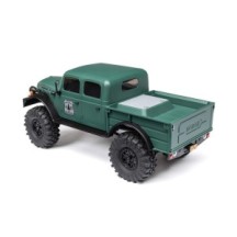 Axial Racing 1-24 SCX24 Dodge Power Wagon 4X4 RTR Brushed Rock Crawler Battery & Charger Included Green AXI00007T2