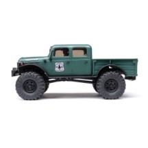 Axial Racing 1-24 SCX24 Dodge Power Wagon 4X4 RTR Brushed Rock Crawler Battery & Charger Included Green AXI00007T2