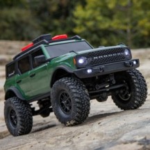 Axial Racing 1-24 SCX24 Ford Bronco 4X4 RTR Brushed Rock Crawler Battery & Charger Included Green AXI00006V2T5