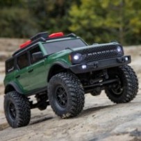 Axial Racing 1-24 SCX24 Ford Bronco 4X4 RTR Brushed Rock Crawler Battery & Charger Included Green AXI00006V2T5
