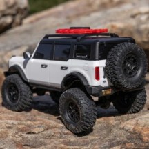 Axial Racing 1-24 SCX24 Ford Bronco 4X4 RTR Brushed Rock Crawler Battery & Charger Included White AXI00006V2T4