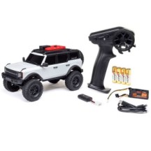Axial Racing 1-24 SCX24 Ford Bronco 4X4 RTR Brushed Rock Crawler Battery & Charger Included White AXI00006V2T4