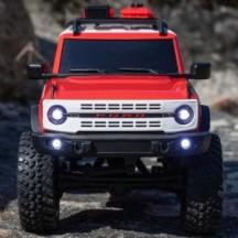 Axial Racing 1-24 SCX24 Ford Bronco Heritage Edition 4X4 RTR Brushed Rock Crawler Battery & Charger Included Red AXI00006V2T6