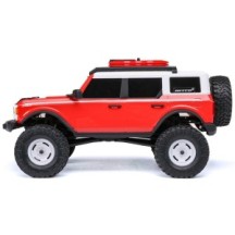 Axial Racing 1-24 SCX24 Ford Bronco Heritage Edition 4X4 RTR Brushed Rock Crawler Battery & Charger Included Red AXI00006V2T6