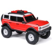 Axial Racing 1-24 SCX24 Ford Bronco Heritage Edition 4X4 RTR Brushed Rock Crawler Battery & Charger Included Red AXI00006V2T6