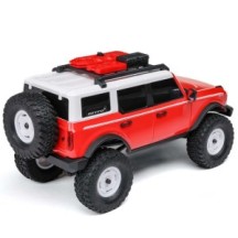 Axial Racing 1-24 SCX24 Ford Bronco Heritage Edition 4X4 RTR Brushed Rock Crawler Battery & Charger Included Red AXI00006V2T6