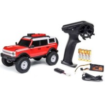 Axial Racing 1-24 SCX24 Ford Bronco Heritage Edition 4X4 RTR Brushed Rock Crawler Battery & Charger Included Red AXI00006V2T6