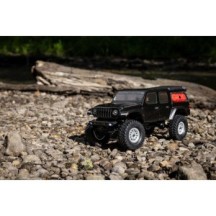 Axial Racing 1-24 SCX24 Jeep JT Gladiator 4X4 RTR Brushed Rock Crawler Battery & Charger Included Black AXI00005V2T5