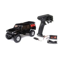 Axial Racing 1-24 SCX24 Jeep JT Gladiator 4X4 RTR Brushed Rock Crawler Battery & Charger Included Black AXI00005V2T5