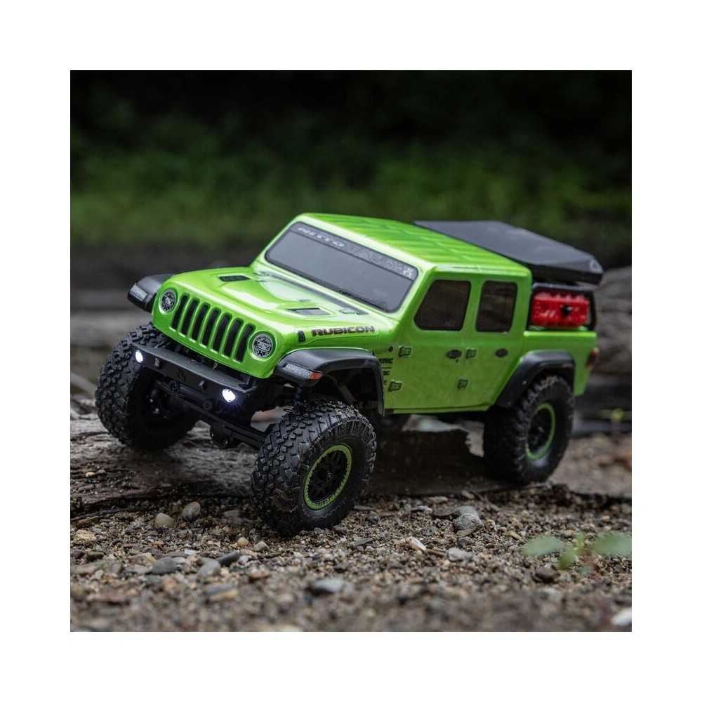 Axial Racing 1-24 SCX24 Jeep JT Gladiator 4X4 RTR Brushed Rock Crawler Battery & Charger Included Green AXI00005V2T3 Axial Racing 1-24 SCX24 Jeep JT Gladiator 4X4 RTR Brushed Rock Crawler Battery & Charger Included Green AXI00005V2T3