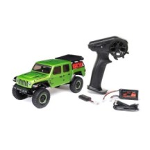 Axial Racing 1-24 SCX24 Jeep JT Gladiator 4X4 RTR Brushed Rock Crawler Battery & Charger Included Green AXI00005V2T3