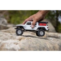 Axial Racing 1-24 SCX24 Jeep JT Gladiator 4X4 RTR Brushed Rock Crawler Battery & Charger Included White AXI00005V2T4
