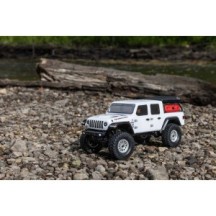 Axial Racing 1-24 SCX24 Jeep JT Gladiator 4X4 RTR Brushed Rock Crawler Battery & Charger Included White AXI00005V2T4