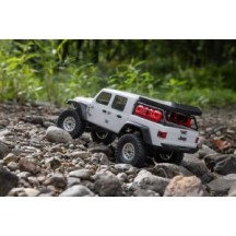 Axial Racing 1-24 SCX24 Jeep JT Gladiator 4X4 RTR Brushed Rock Crawler Battery & Charger Included White AXI00005V2T4