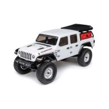 Axial Racing 1-24 SCX24 Jeep JT Gladiator 4X4 RTR Brushed Rock Crawler Battery & Charger Included White AXI00005V2T4