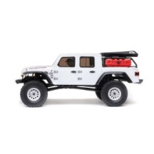 Axial Racing 1-24 SCX24 Jeep JT Gladiator 4X4 RTR Brushed Rock Crawler Battery & Charger Included White AXI00005V2T4