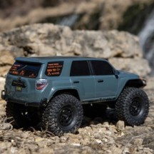 Axial Racing 1-24 SCX24 Toyota 4Runner 4X4 RTR Brushed Rock Crawler Battery & Charger Included Gray AXI-2035T2