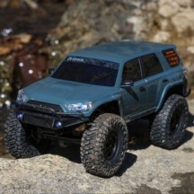 Axial Racing 1-24 SCX24 Toyota 4Runner 4X4 RTR Brushed Rock Crawler Battery & Charger Included Gray AXI-2035T2